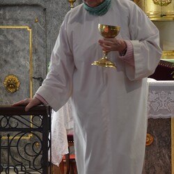 Kommunionspenderin Susanne Linhardt