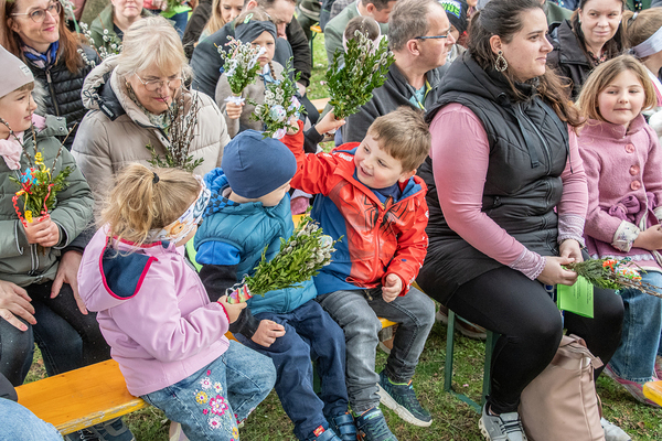 Palmsonntag 2024 auf dem Kirchberg in Deutschfeistritz