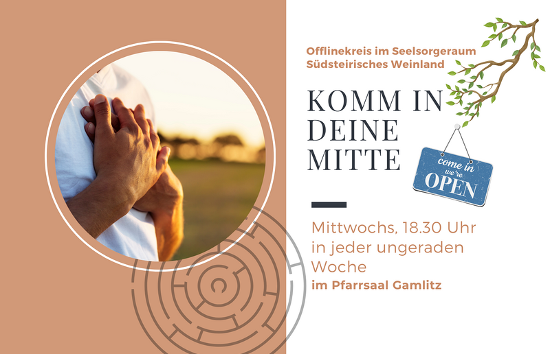 Einladung zum Offlinekreis / Pfarramt Gamlitz
